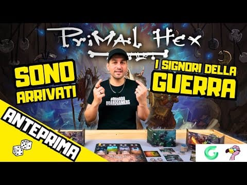 Anteprima ITA Primal Hex | Prima Occhiata al Prototipo! (Smart Flamingo, Gamefound 2025)